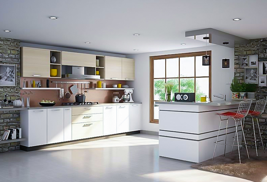 Parallel Modular Kitchen